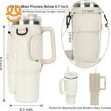 40oz Neoprene Water Bottle Carrier Bag For Quencher Cup Sleeve
