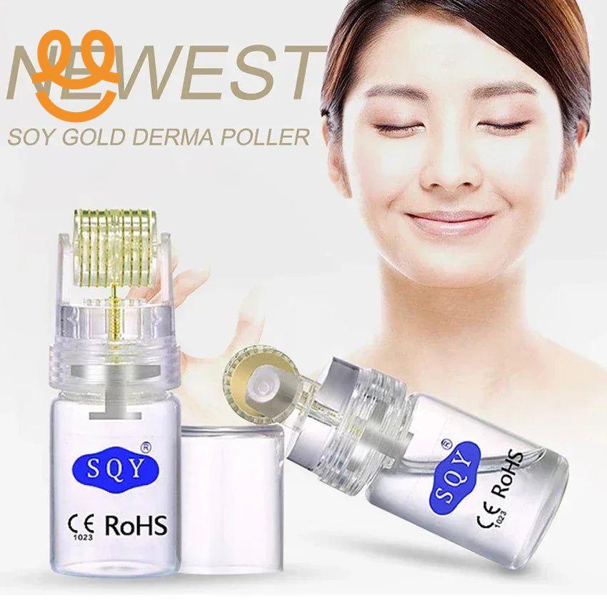 Bottle Derma Roller, Skin Rejuvenation, Anti-Aging Facial Treatment Tool