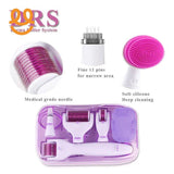 6 in 1 Derma Roller Kit for Face, Beard, Hair Growth & Skin Rejuvenation