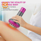 Massager Body Shaping Heating Meridian Scraping brush massager