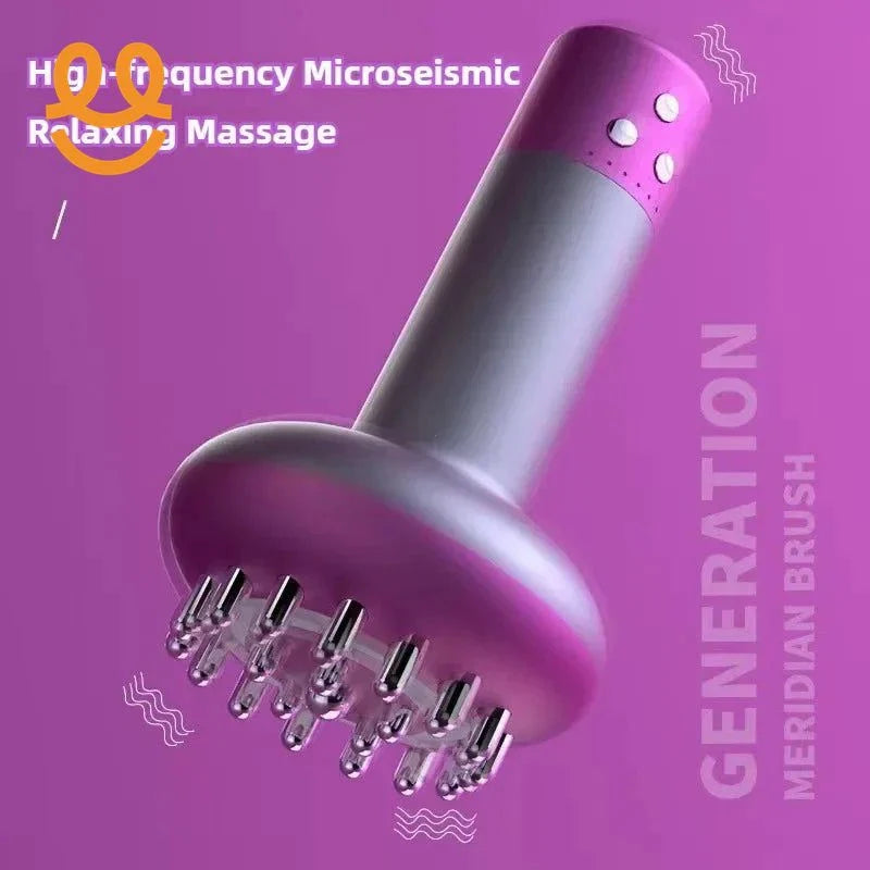 Massager Body Shaping Heating Meridian Scraping brush massager