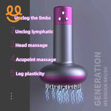 Massager Body Shaping Heating Meridian Scraping brush massager