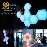 LED Quantum lamp Hexagonal Touch Sensor